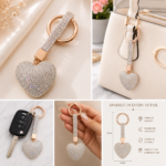Crystal Heart Luxury Keychain - Image 2