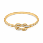 Infinity Knot Crystal Bangle - Image 3