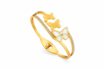 Butterfly Charm Gold Bracelet